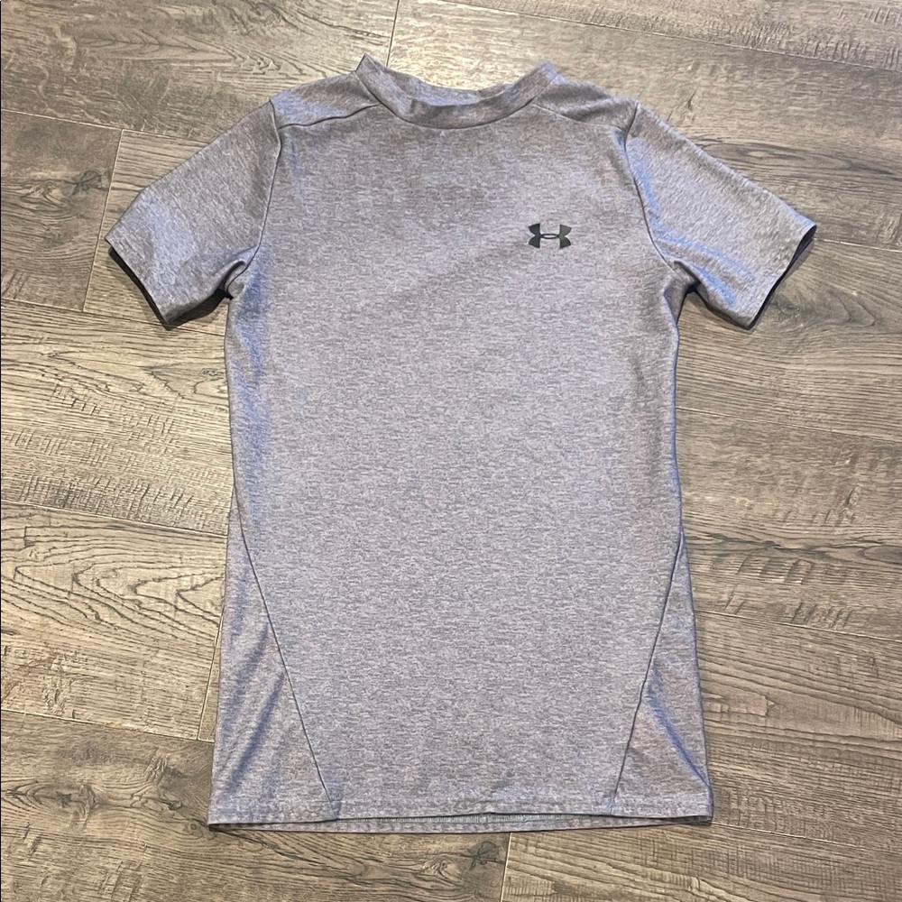 Under Armour Light Gray Heather Training Tee